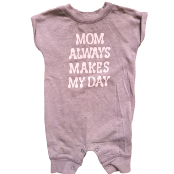 CAT & JACK grey bodysuit. SIZE 0-3 months. EXCELLENT CONDITION! - Picture 1 of 5